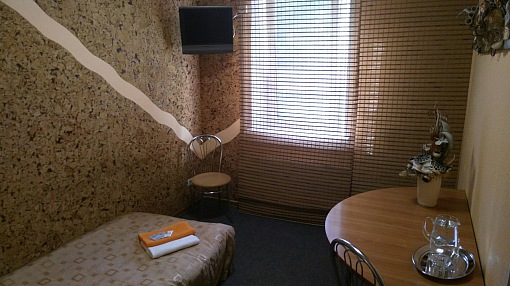 На Ильинке - Бюджетная одноместная комната №4 с общим санузлом на этаже
